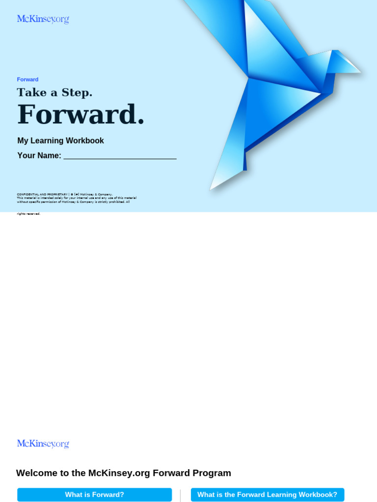 Forward Learning Workbook | PDF | Habits | Learning