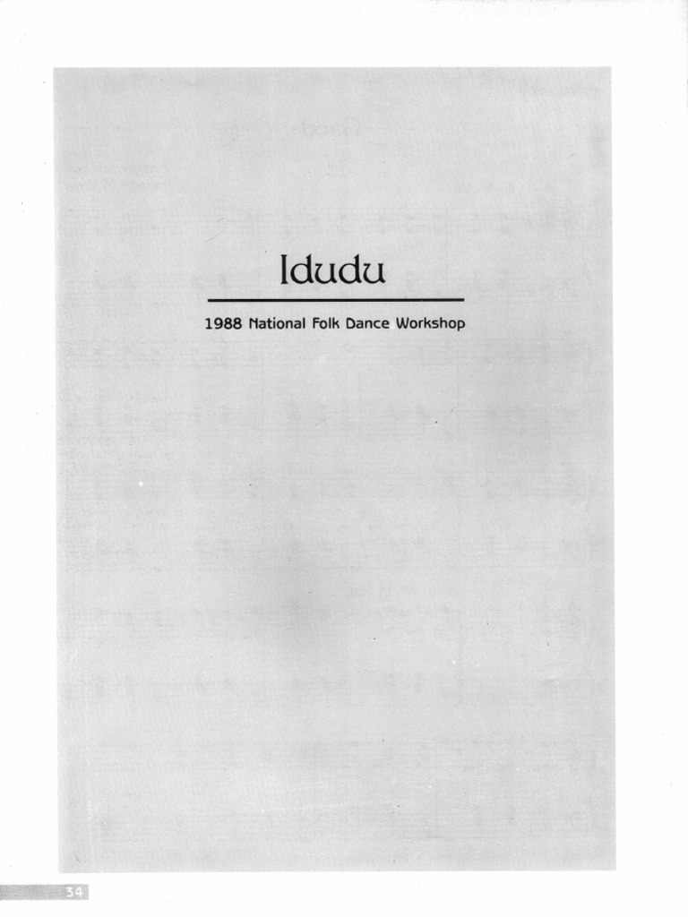 Idudu Sayaw Vol. 3 | PDF
