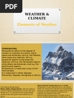 Six Elements of Weather Explained | PDF | Precipitation | Atmospheric ...