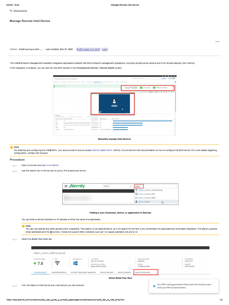 Manage Remote Intel Device | PDF | Computing | Software