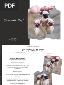 Pattern KeychainPug ZaycevaN