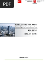 Real Estate Industry Report: Republic of Turkey Prime Ministry