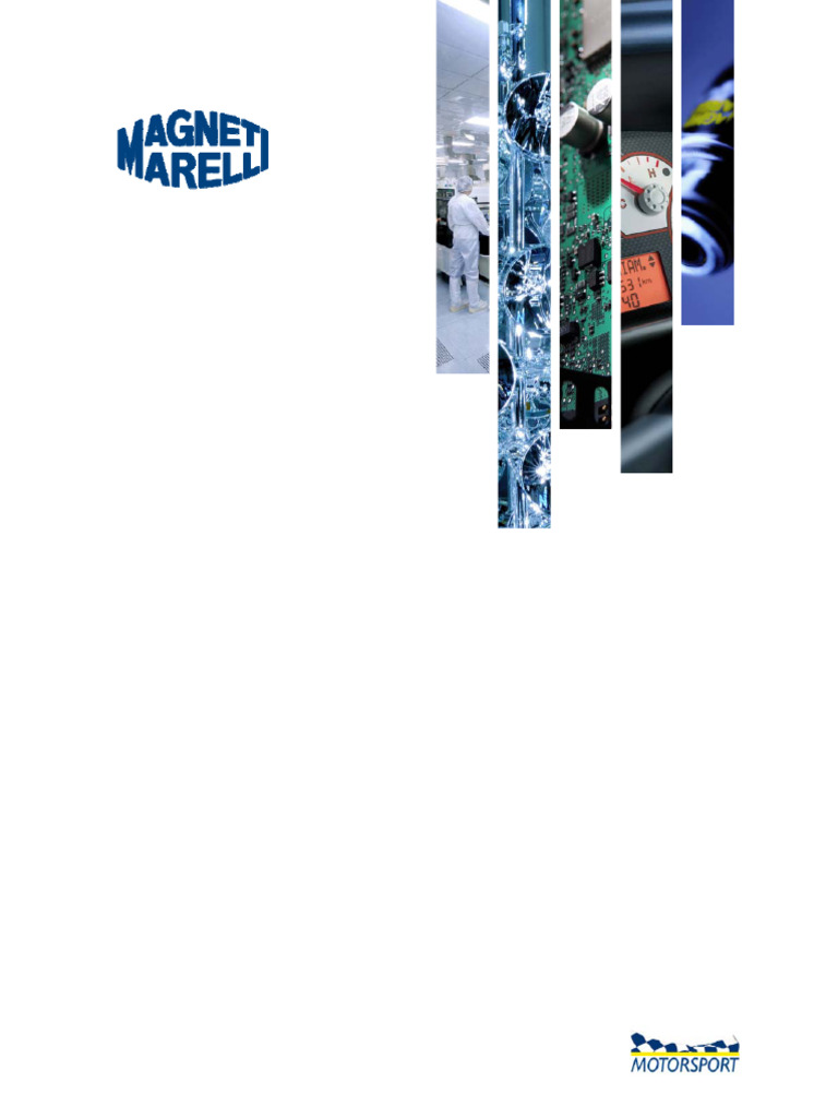 Magneti Marelli Motorsport Data Logger | PDF | Light Emitting Diode ...