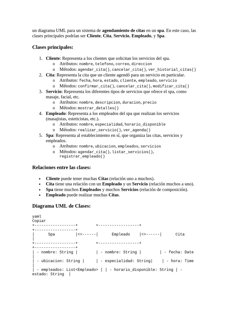 Diagrama Uml | PDF | Lenguaje de modelado unificado