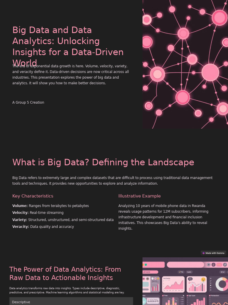 Group 5 Big Data and Data Analytics | PDF | Analytics | Big Data