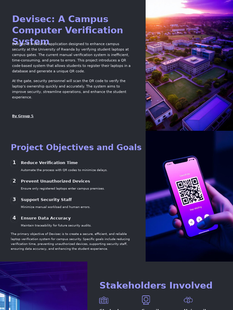 Devisec: QR Code Laptop Verification System | PDF | Software ...
