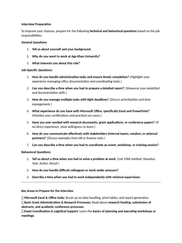 Interview Preparation For Associate Level On 26-2-2025 | PDF ...
