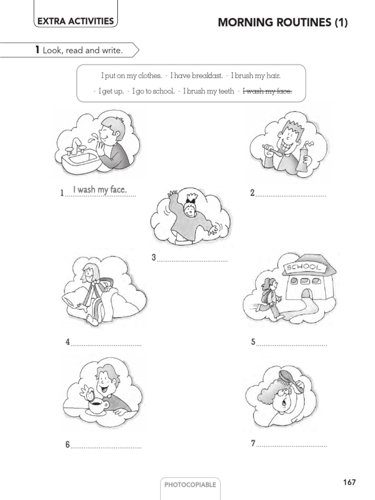 HF2 - Morning Routines | PDF