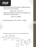 Download EE 21 - Op Amp Examples by Aids Sumalde SN85824341 doc pdf