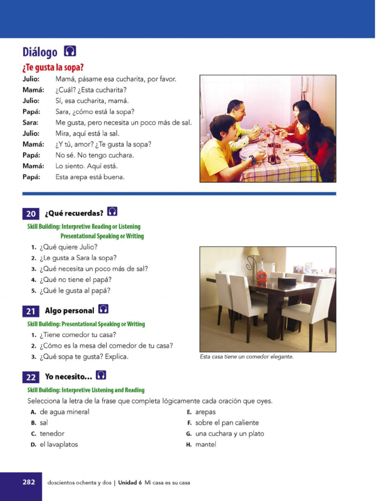 ¡Qué Chévere! Level 1 (2nd Ed.) - Carnegie Learning Digital Resources ...