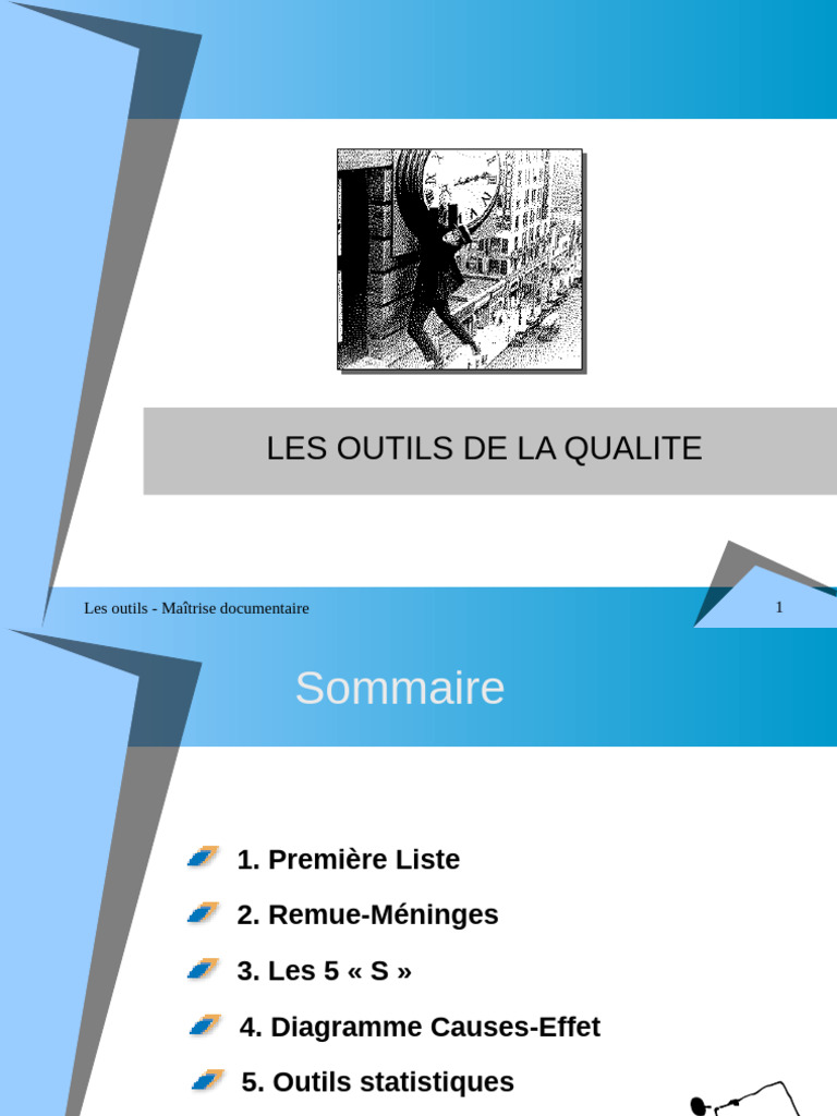 Les Outils Qualité | PDF | Réflexion | Histogramme
