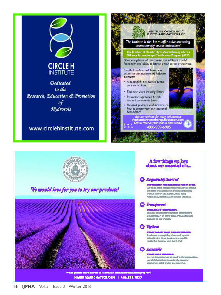 Lavender Essential Oil Adulteration Analysis | PDF | Lavandula ...
