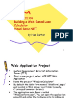 Practice 04 Building A Web - Based Loan Calculator Visual