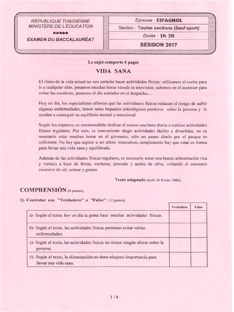 BP 17 Fait Et Corri | PDF