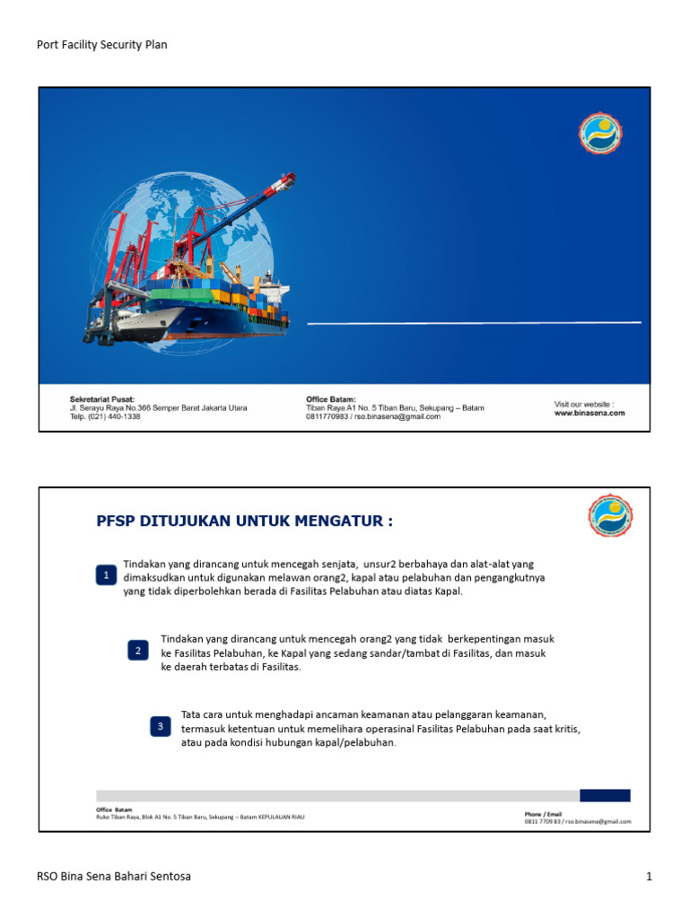 PFSP - Isps - Bina Sena. Jan'22 | PDF