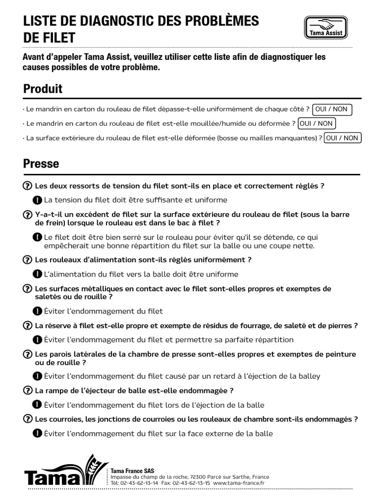 Diagnostic des problèmes de filet | PDF