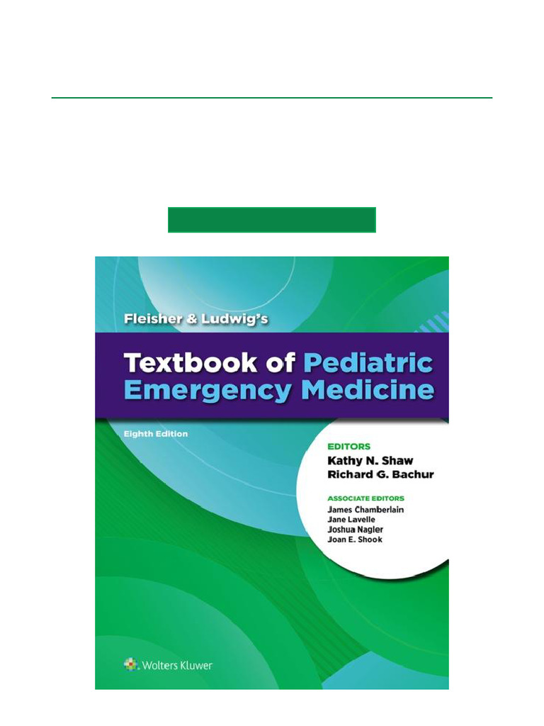 Fleisher & Ludwig's 小児緊急医療テキスト 第8版 Fleisher & Ludwig's