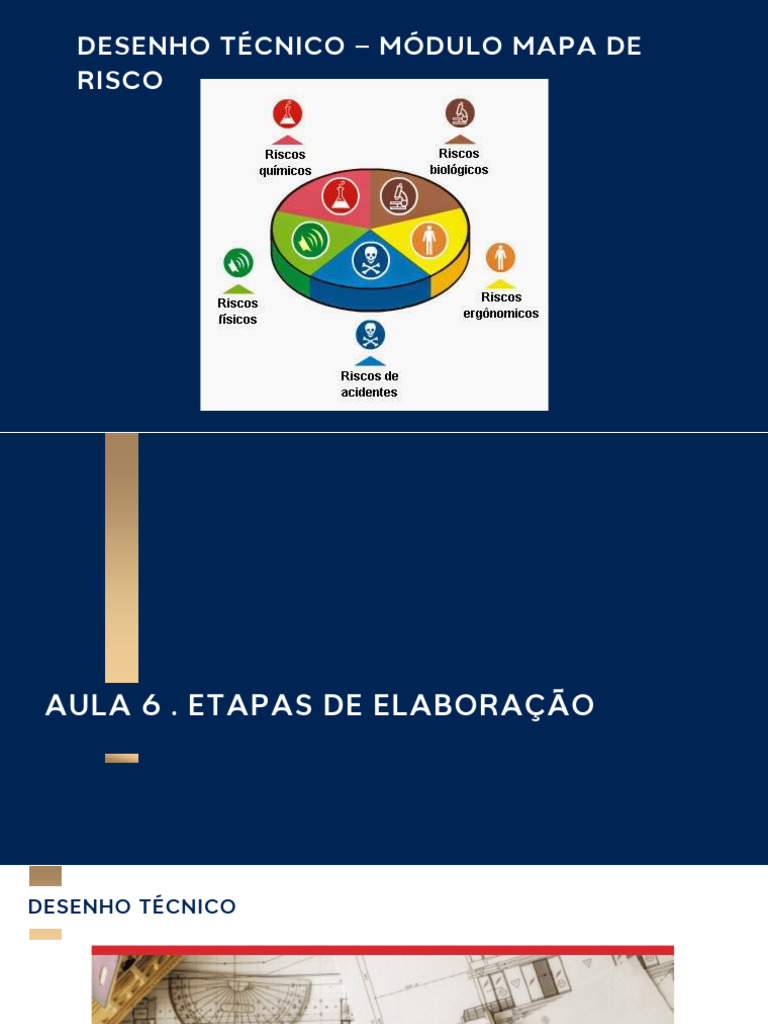 Mapa de Risco no Desenho Técnico | PDF | Desenho técnico