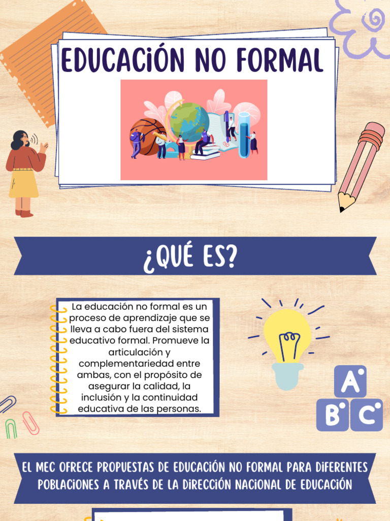 Educación No Formal en Uruguay | PDF | Inclusión (Educación) | Uruguay