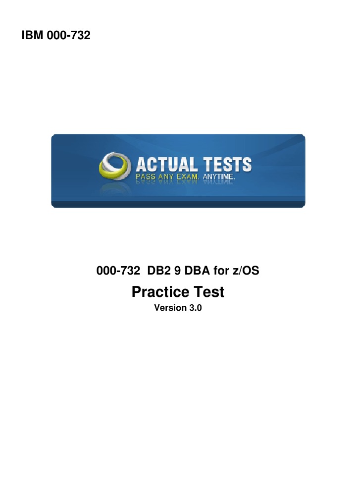 DB2 9 DBA Exam Insights and Practices | PDF | Database Index | Ibm Db2