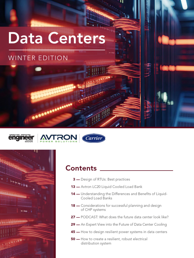 Cogeneration Solutions for Data Centers | PDF | Data Center | Cogeneration