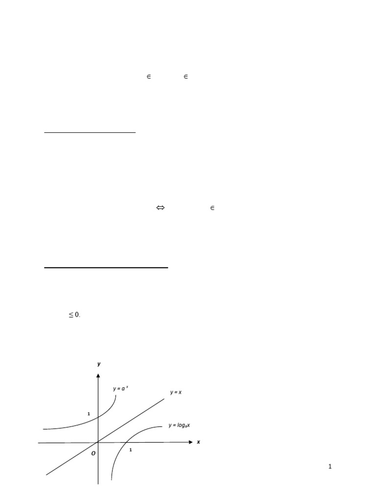 Exponential and Logarithmic Functions Guide | PDF | Logarithm ...
