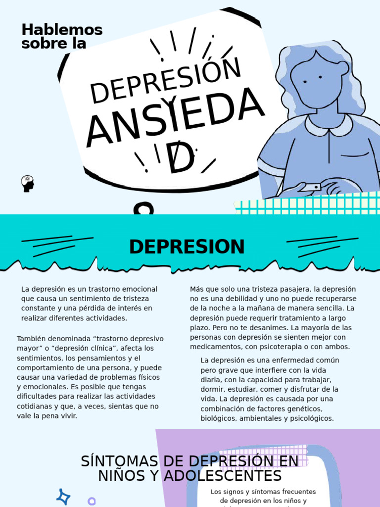 Depresion y Ansiedad | PDF | Trastorno de ansiedad | Ansiedad