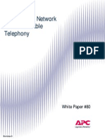 Local Versus Network Power For Cable Telephony: White Paper #80