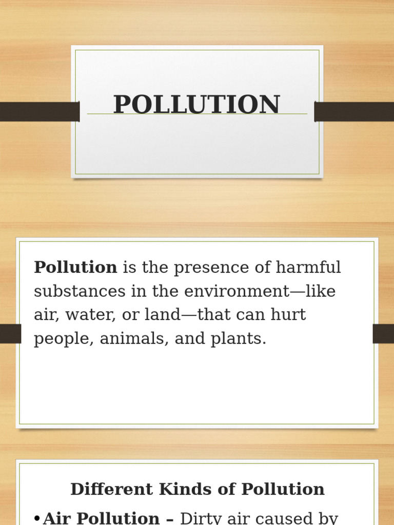 Understanding Pollution and Solutions | PDF | Pollution | Waste