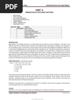 Unit - 3: Dr. P. Sudhakara Rao, Dean Switching Theory and Logic Design