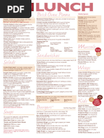 Dickey's BBQ Takeout and Delivery Menu | PDF | Barbecue | Sausage