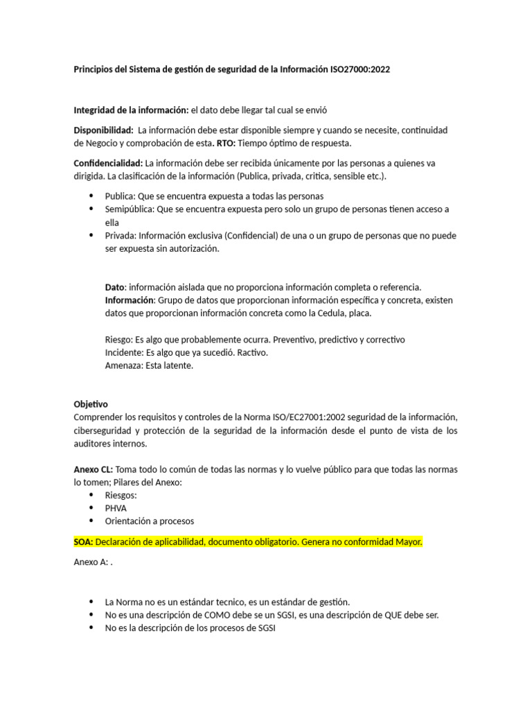 Curso de Seguridad de La Informacion | PDF | Seguridad de información