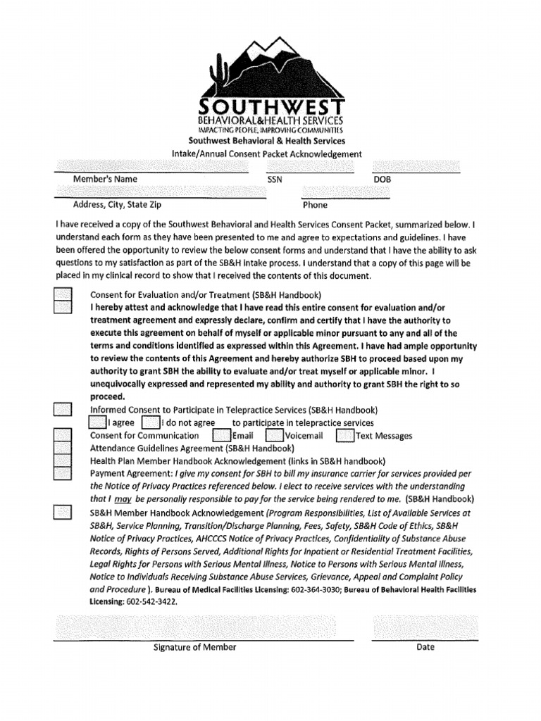 New English Adult Intake Packet - 2025 | PDF