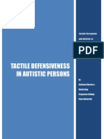 Tactile Defensiveness &autism