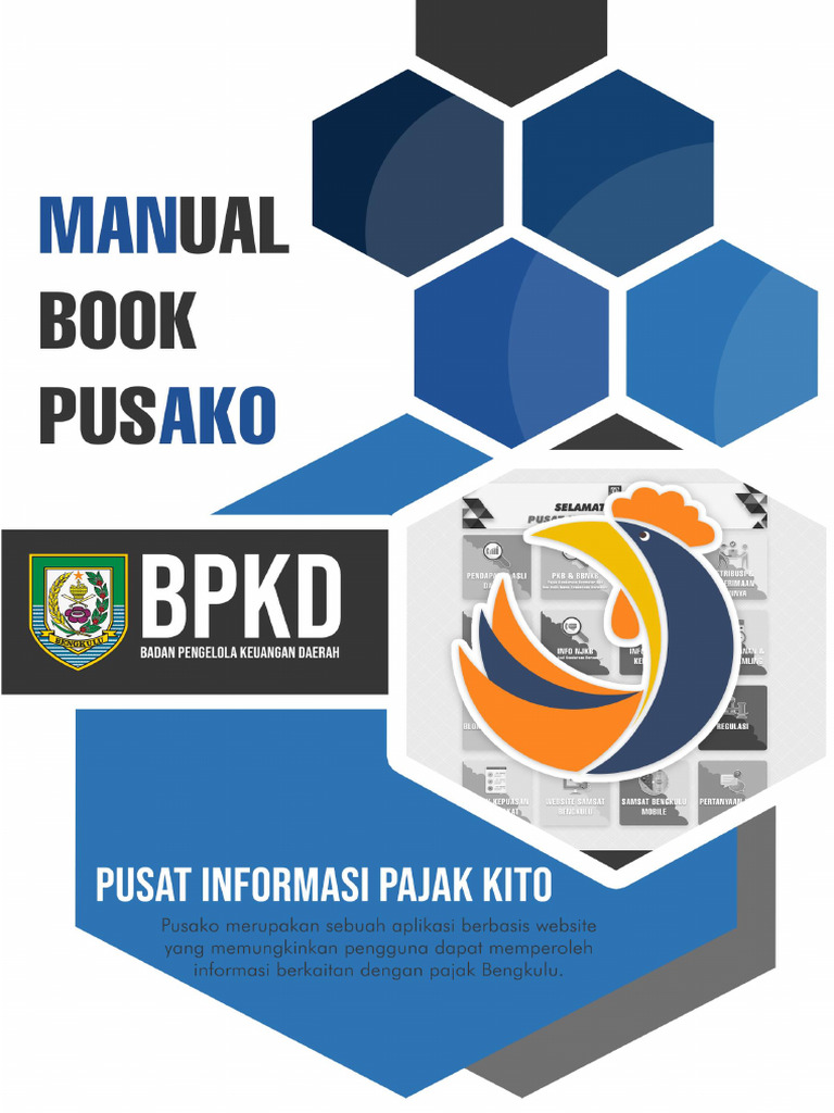 Panduan Akses Website PUSAKO Bengkulu | PDF