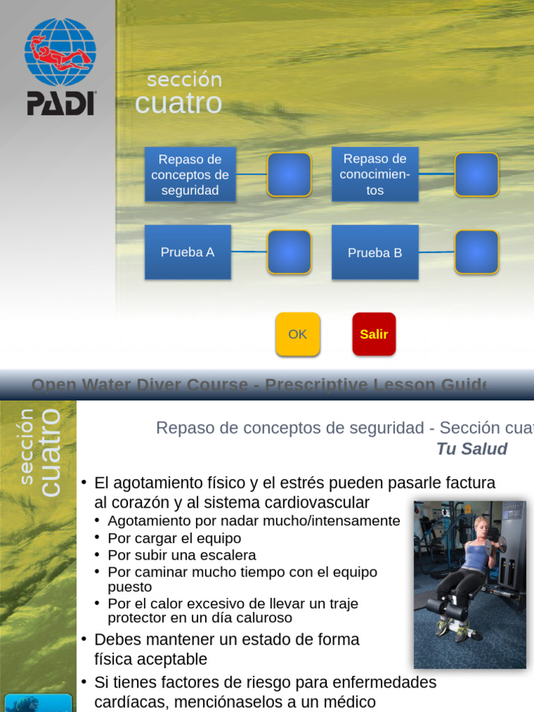 Sección Cuatro | PDF | Buceo bajo el agua
