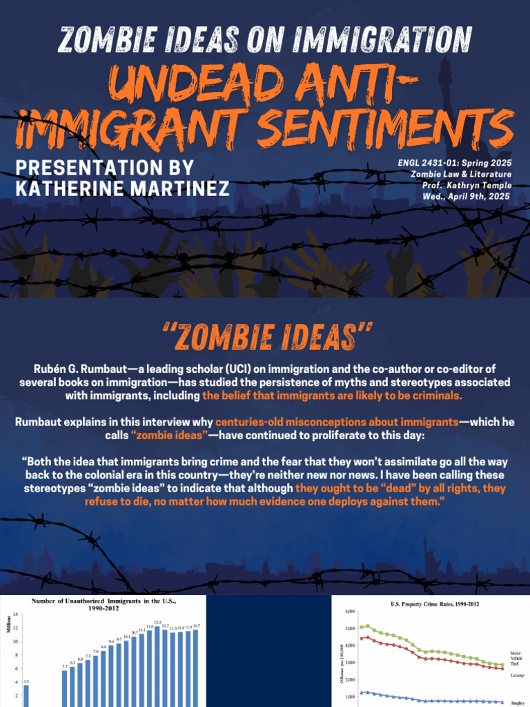 Zombie Ideas: Immigration Myths Explained | PDF | Immigration ...