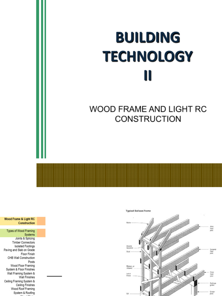 MU - BT2 - Lecture 2 | PDF | Framing (Construction) | Masonry