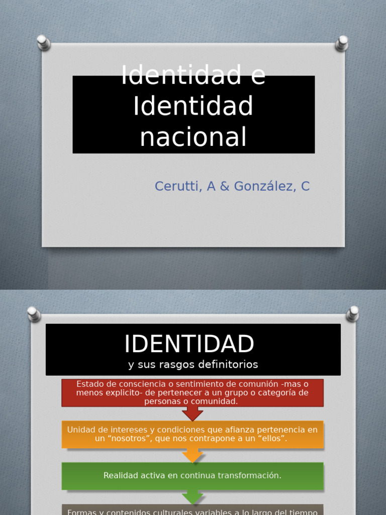 Tipos y dimensiones de identidad | PDF