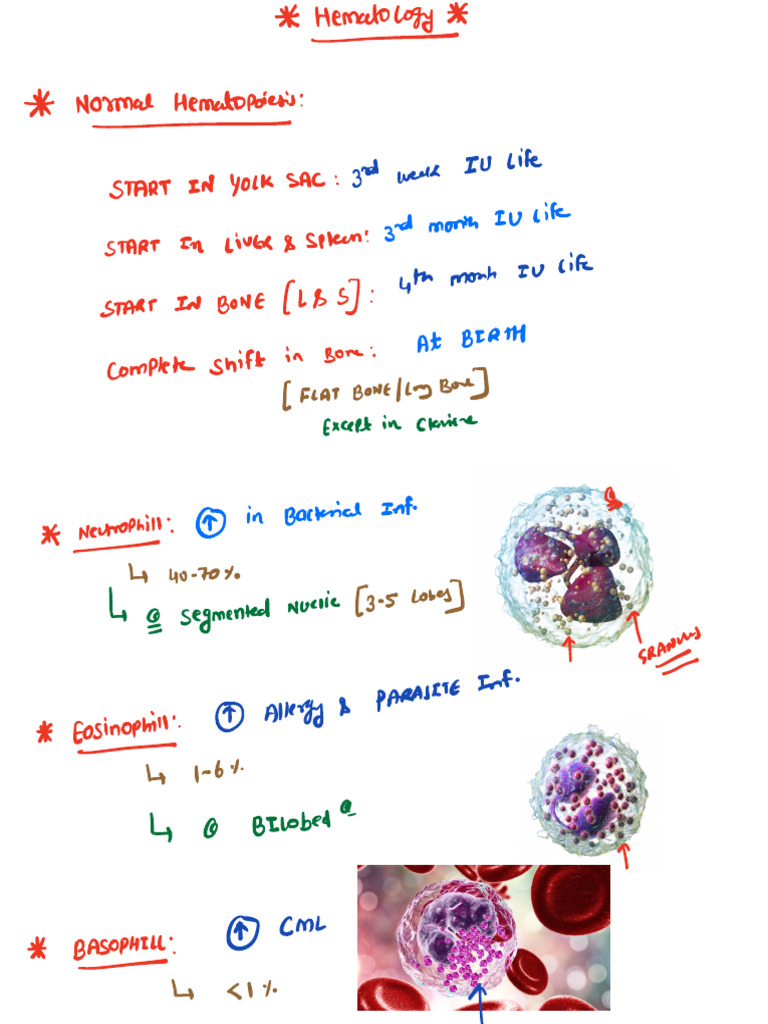 Hematology | PDF | Anemia | Red Blood Cell