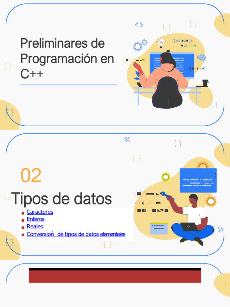 Tipos de Datos Elementales en C++ | PDF | Ascii | Informática