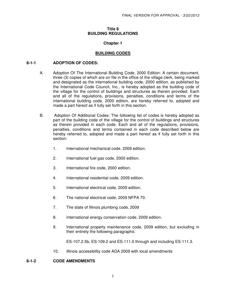 Title 8 Building Regulations | PDF | Fire Sprinkler System | Building Code