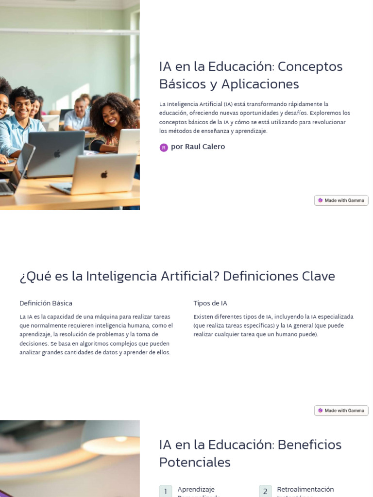 IA en Educación: Beneficios y Retos | PDF | Inteligencia artificial ...