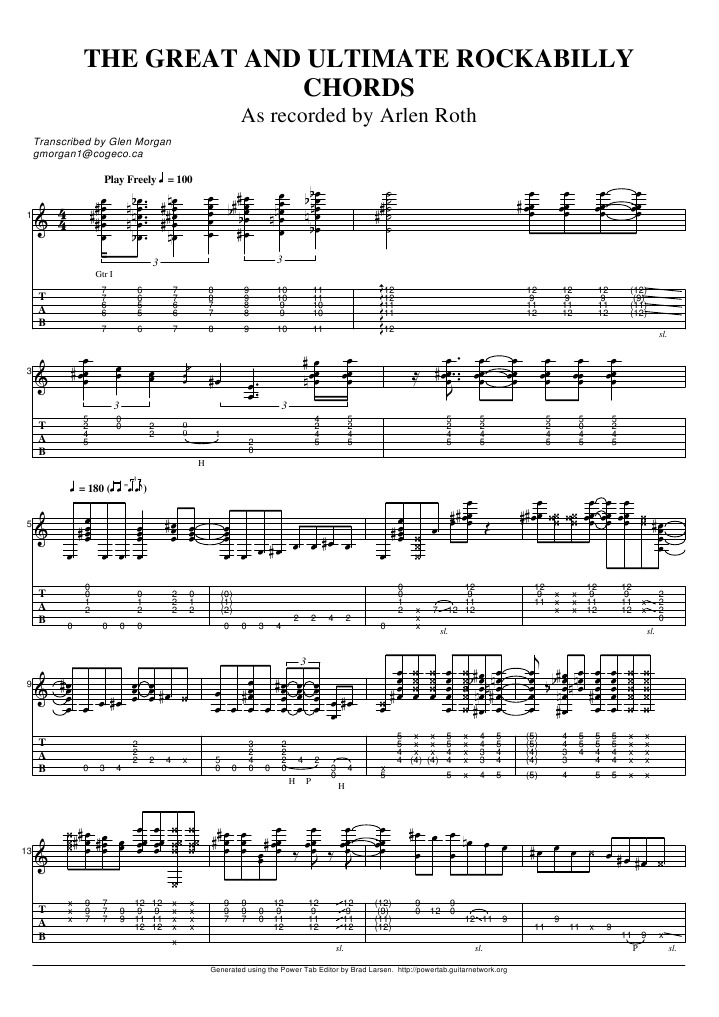 Ultimate Rockabilly Guitar Chords | PDF