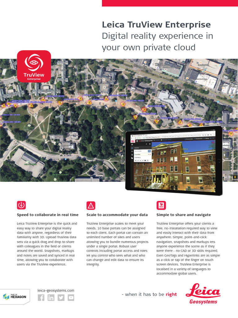 Leica TruView Enterprise Overview | PDF | Safari (Web Browser) | Hyperlink