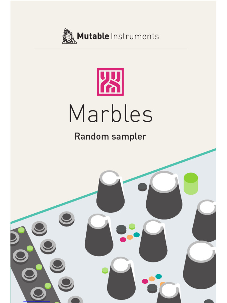 Marbles Manual: Random Sampler Guide | PDF | Scale (Music)