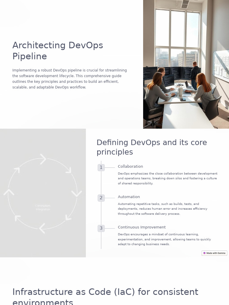 Architecting DevOps Pipeline | PDF | Automation | Information ...