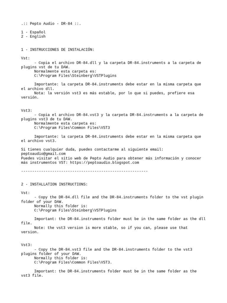 Read Me - Install | PDF