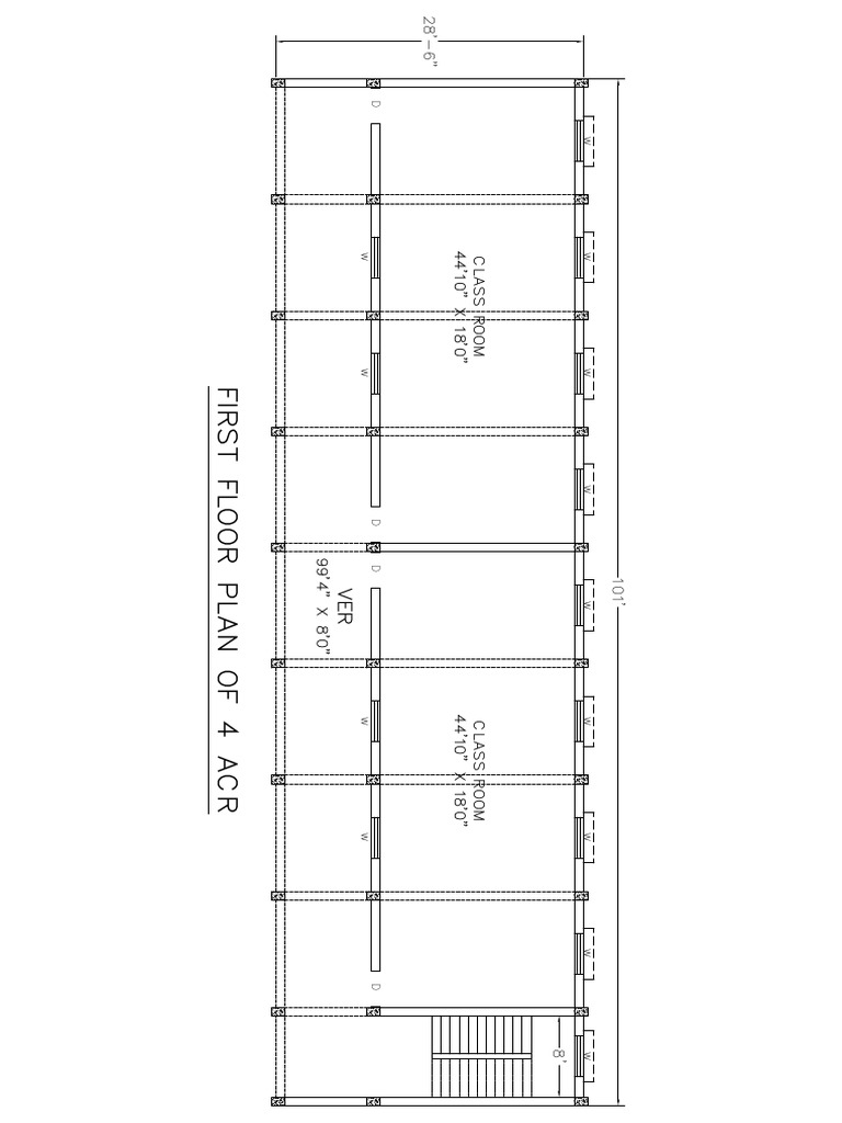 College Building Floor Plan PDF | PDF