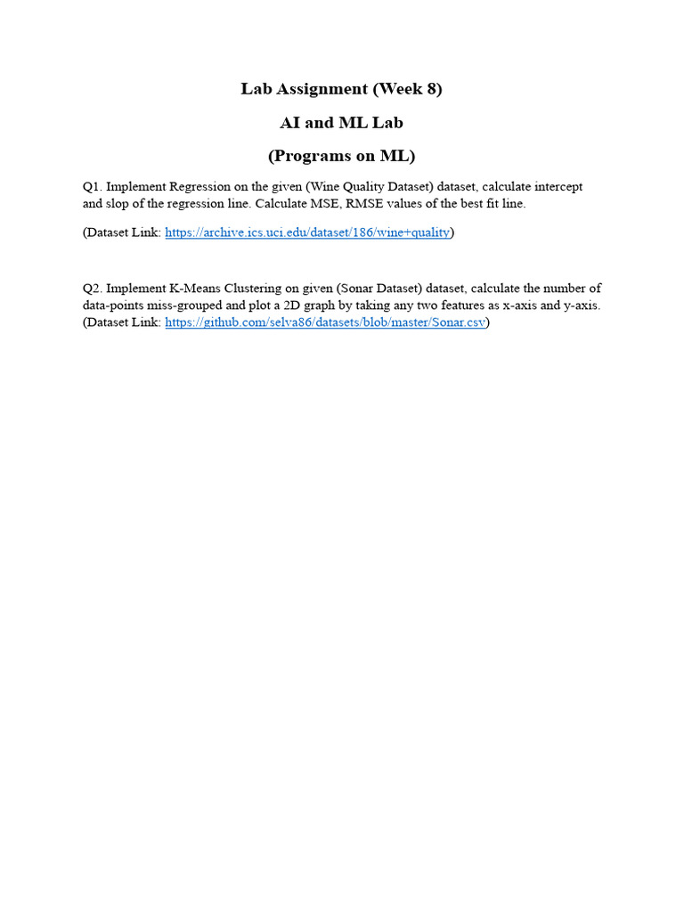 Lab Assignmentweek8 | PDF